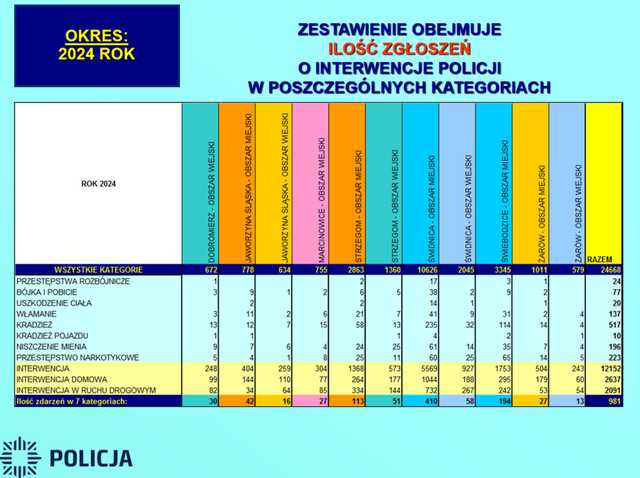 [FOTO] Policjanci podsumowali działania w minionym roku. Przedstawiamy statystyki!