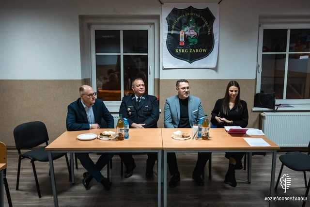 [FOTO] Druhowie z gminy Żarów podsumowują działania w minionym roku