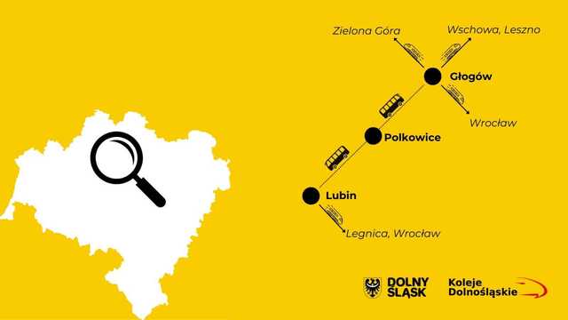 Koleje Dolnośląskie zapowiadają uruchomienie połączeń autobusowych. Załapał się również nasz powiat [MAPA]