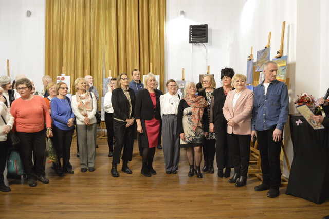 [FOTO] Twórcze Spojrzenie sekcji plastycznej dla dorosłych w Świebodzicach