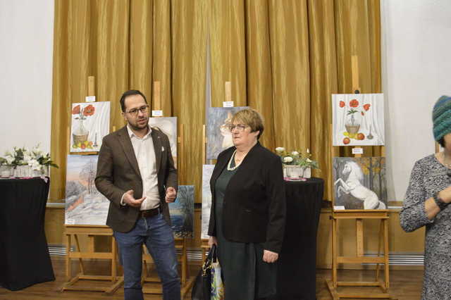 [FOTO] Twórcze Spojrzenie sekcji plastycznej dla dorosłych w Świebodzicach