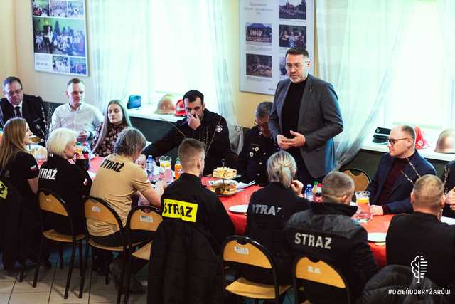 [FOTO] Strażacy z Kalna podsumowali miniony rok