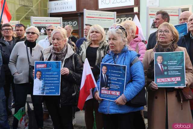 [WIDEO/FOTO] Parlamentarzyści PiS przedstawili program wyborczy Karola Nawrockiego