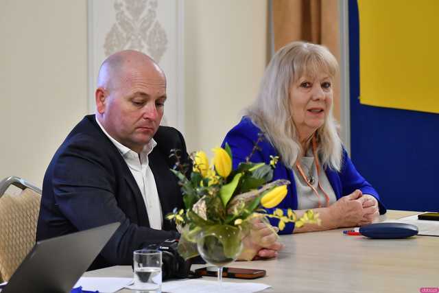 [FOTO] Szkolni doradcy zawodowi z 4 powiatów spotkali się w ZSCKR w Mokrzeszowie