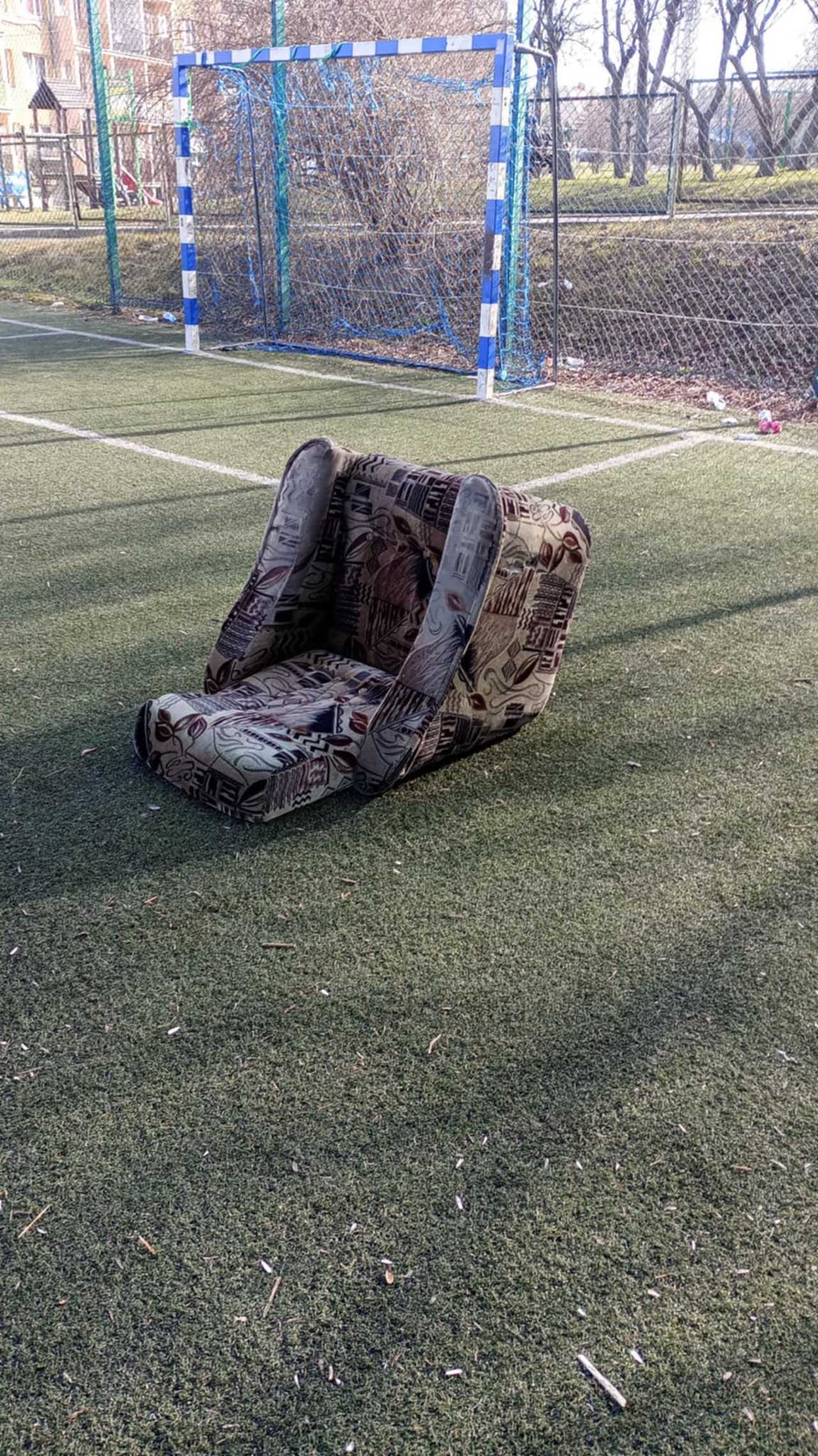 [FOTO] Brak słów. Akt wandalizmu na jednym z obiektów sportowych