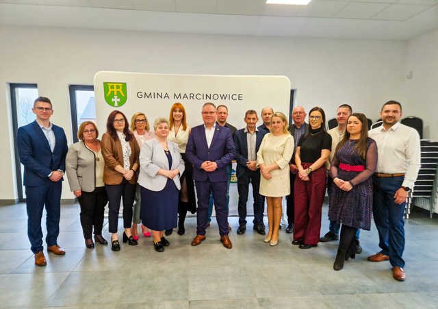 [FOTO] Uroczysta narada sołtysów gminy Marcinowice 