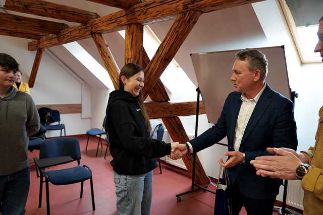 Michał Fornal laureatem gminnych eliminacji w konkursie Młodzież zapobiega pożarom