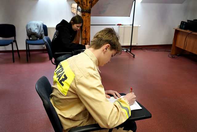Michał Fornal laureatem gminnych eliminacji w konkursie Młodzież zapobiega pożarom