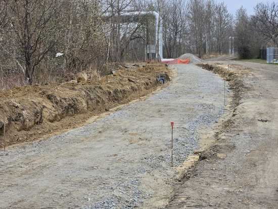 Ruszyła budowa ścieżki rowerowej między ul. Pogodną a osiedlem Zawiszów [ZDJĘCIA]