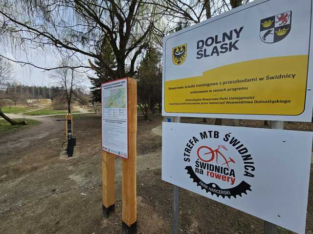 Niedługo otwarcie Dolnośląskiego Rowerowego Parku Umiejętności w Świdnicy. Przewidziano szereg atrakcji [SZCZEGÓŁY]