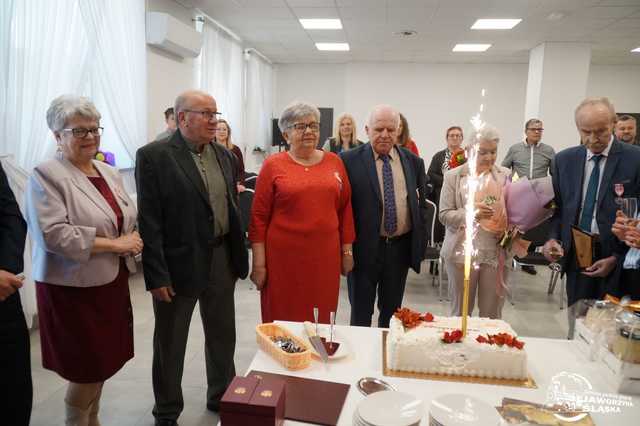 [FOTO] Cztery pary z gminy Jaworzyna Śląska świętowały Złote Gody i otrzymały pamiątkowe medale