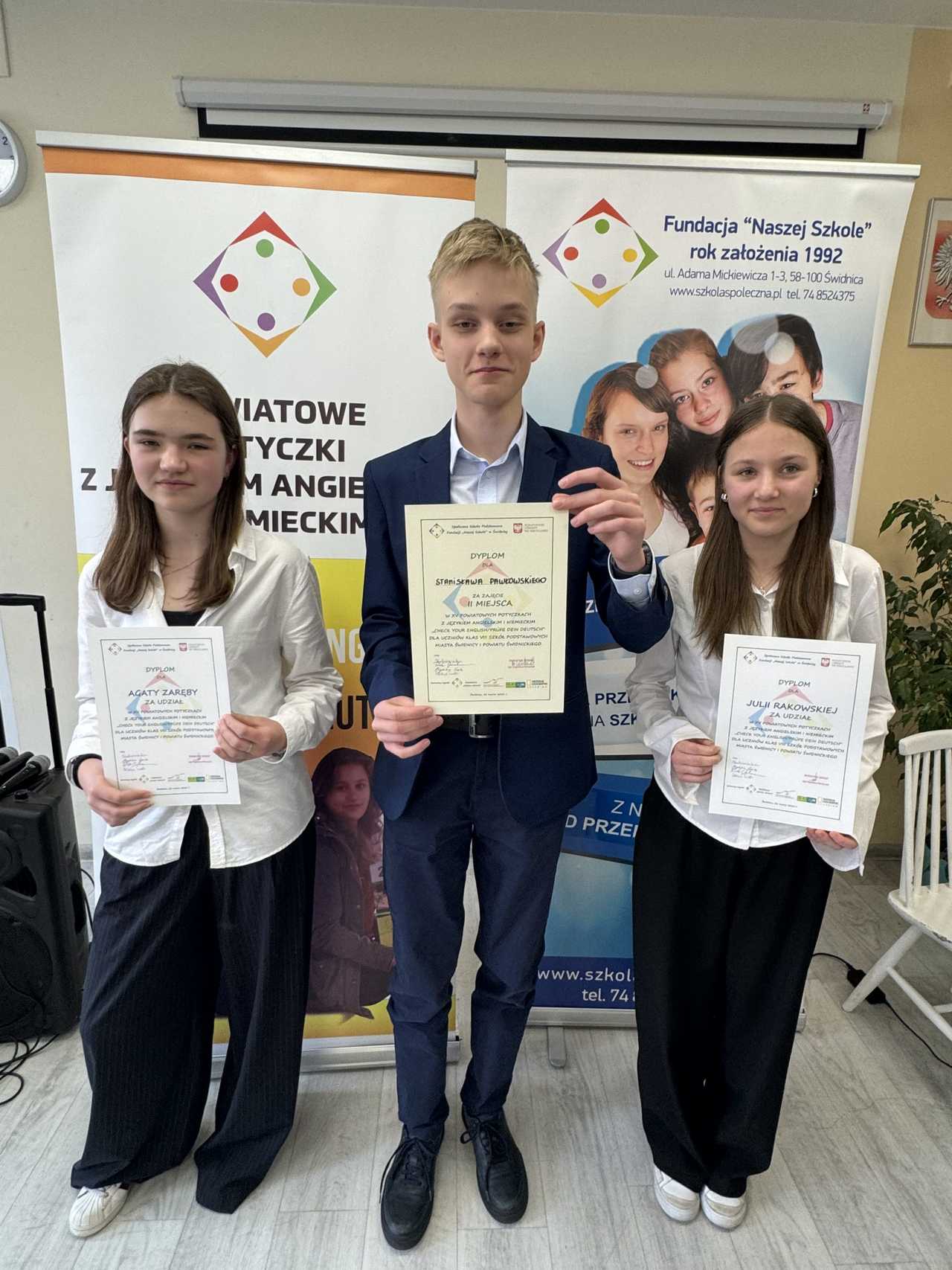 Sukcesy językowe uczniów z Witoszowa Dolnego