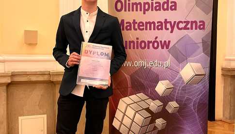 Sukces ucznia SP6 w Świdnicy na XX Olimpiadzie Matematycznej