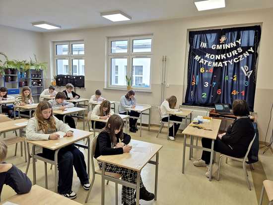[FOTO]  III Gminny Konkurs Matematyczny rozstrzygnięty