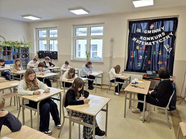 [FOTO]  III Gminny Konkurs Matematyczny rozstrzygnięty