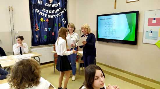 [FOTO]  III Gminny Konkurs Matematyczny rozstrzygnięty