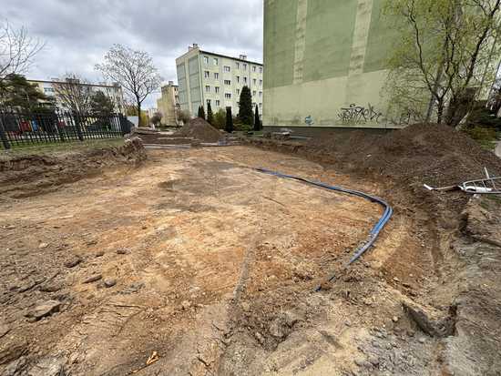 [FOTO] Ruszyła budowa sięgacza przy ul. Kozara-Słobódzkiego w Świdnicy