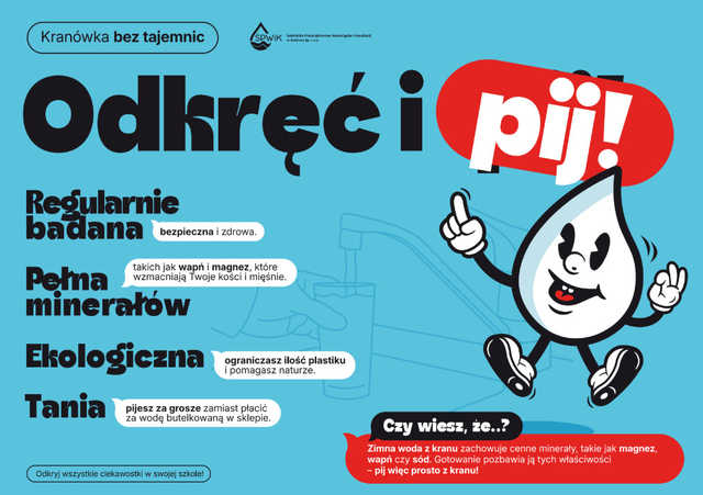 Świdnica rusza z kampanią edukacyjną: kranówka, śmieci w toalecie i mit za mitem
