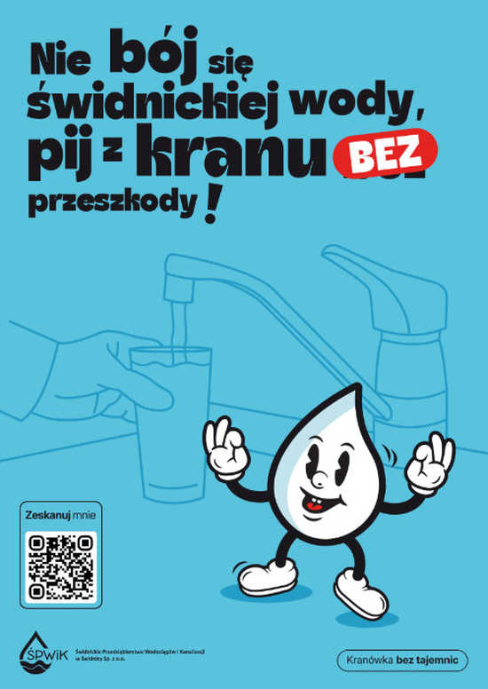 Świdnica rusza z kampanią edukacyjną: kranówka, śmieci w toalecie i mit za mitem