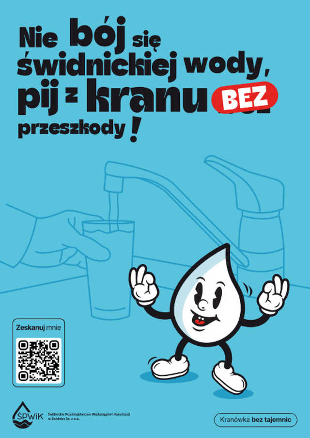 Świdnica rusza z kampanią edukacyjną: kranówka, śmieci w toalecie i mit za mitem