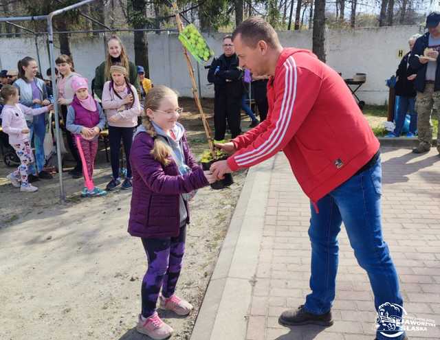 [FOTO] Wspólnie sadzili las w Jaworzynie Śląskiej