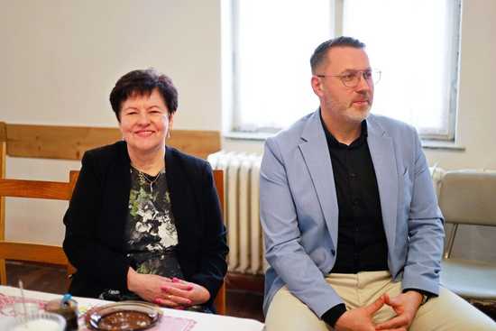 Śniadanie wielkanocne u emerytów 