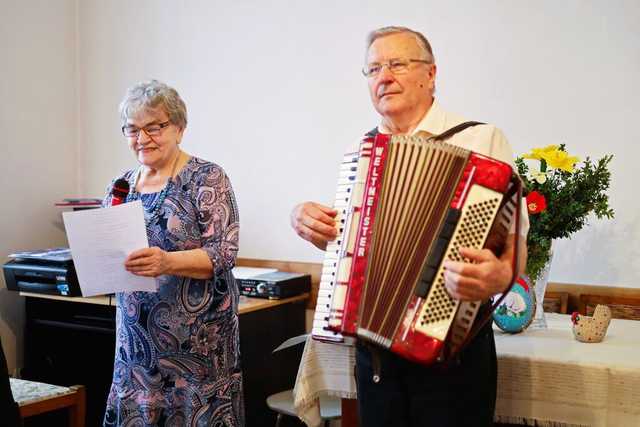 [FOTO] Śniadanie Wielkanocne u żarowskich emerytów