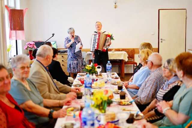 [FOTO] Śniadanie Wielkanocne u żarowskich emerytów