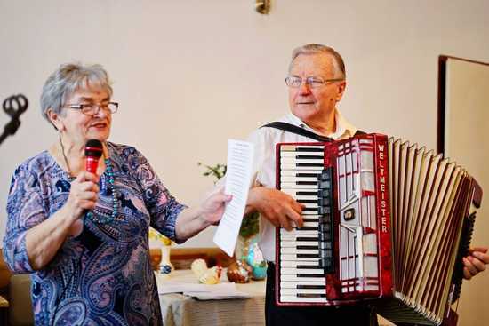[FOTO] Śniadanie Wielkanocne u żarowskich emerytów