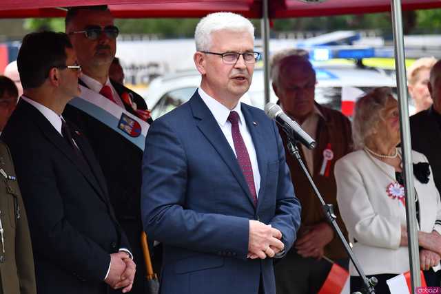 [WIDEO/FOTO] W Strzegomiu upamiętnili 234. rocznicę uchwalenia Konstytucji 3 Maja