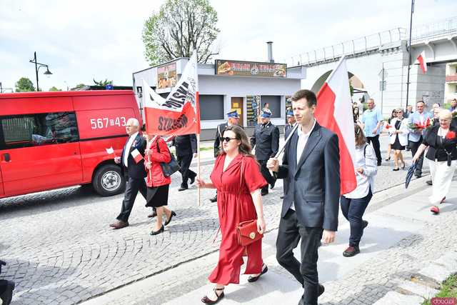 [WIDEO/FOTO] W Strzegomiu upamiętnili 234. rocznicę uchwalenia Konstytucji 3 Maja