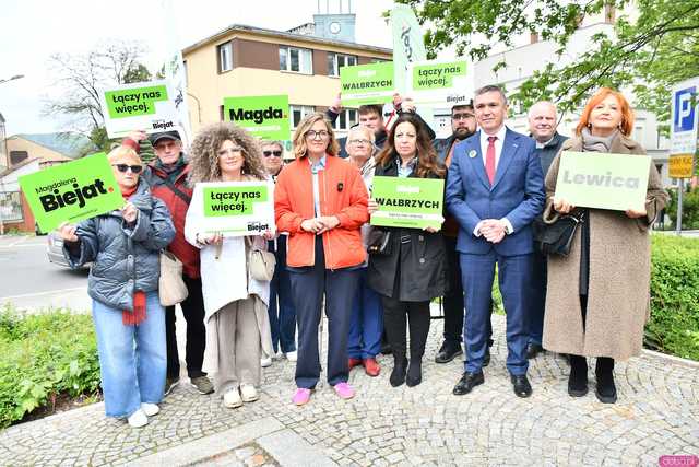 [WIDEO/FOTO] Wicemarszałek Magdalena Biejat spotkała się z mieszkańcami i poruszyła bieżące kwestie polityczne i gospodarcze