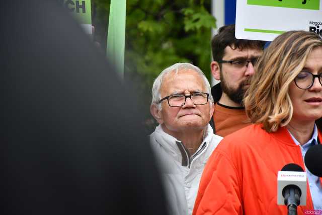 [WIDEO/FOTO] Wicemarszałek Magdalena Biejat spotkała się z mieszkańcami i poruszyła bieżące kwestie polityczne i gospodarcze