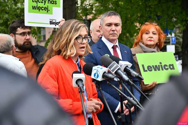 [WIDEO/FOTO] Wicemarszałek Magdalena Biejat spotkała się z mieszkańcami i poruszyła bieżące kwestie polityczne i gospodarcze