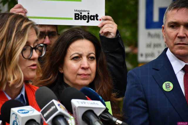 [WIDEO/FOTO] Wicemarszałek Magdalena Biejat spotkała się z mieszkańcami i poruszyła bieżące kwestie polityczne i gospodarcze
