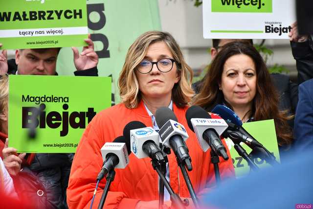 [WIDEO/FOTO] Wicemarszałek Magdalena Biejat spotkała się z mieszkańcami i poruszyła bieżące kwestie polityczne i gospodarcze