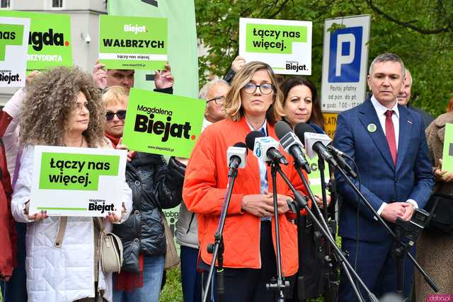 [WIDEO/FOTO] Wicemarszałek Magdalena Biejat spotkała się z mieszkańcami i poruszyła bieżące kwestie polityczne i gospodarcze