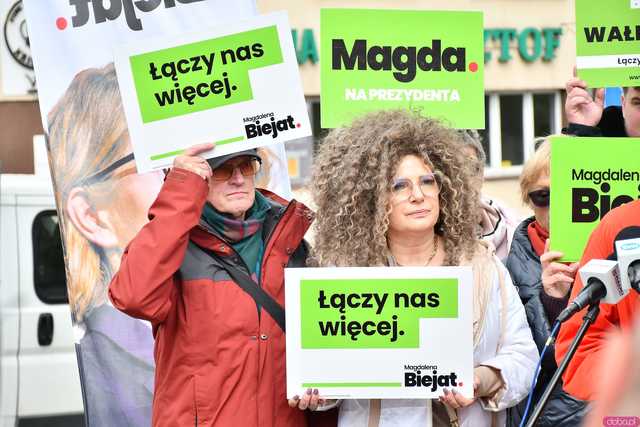 [WIDEO/FOTO] Wicemarszałek Magdalena Biejat spotkała się z mieszkańcami i poruszyła bieżące kwestie polityczne i gospodarcze