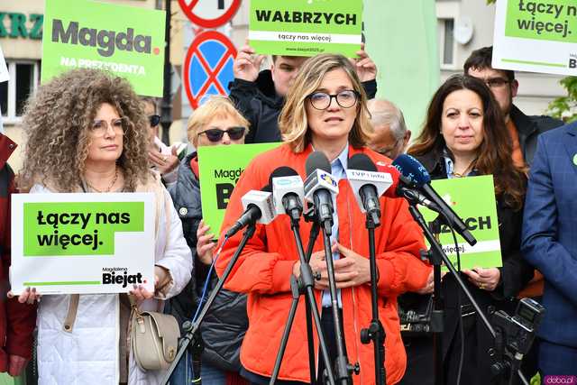 [WIDEO/FOTO] Wicemarszałek Magdalena Biejat spotkała się z mieszkańcami i poruszyła bieżące kwestie polityczne i gospodarcze