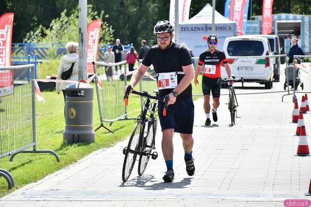 [DUŻO ZDJĘĆ] Bieg na przemian z jazdą na rowerze. Marconi Duathlon Świdnica wystartował po raz kolejny!