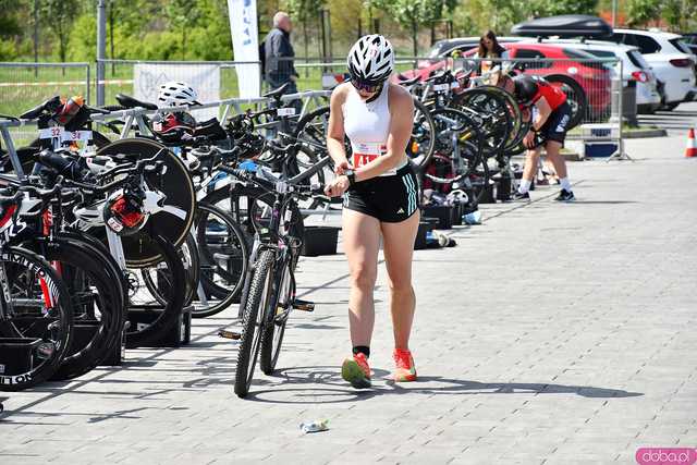 [DUŻO ZDJĘĆ] Bieg na przemian z jazdą na rowerze. Marconi Duathlon Świdnica wystartował po raz kolejny!