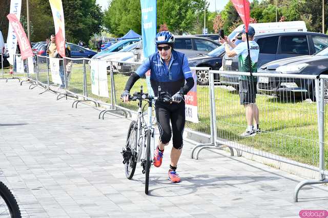 [DUŻO ZDJĘĆ] Bieg na przemian z jazdą na rowerze. Marconi Duathlon Świdnica wystartował po raz kolejny!