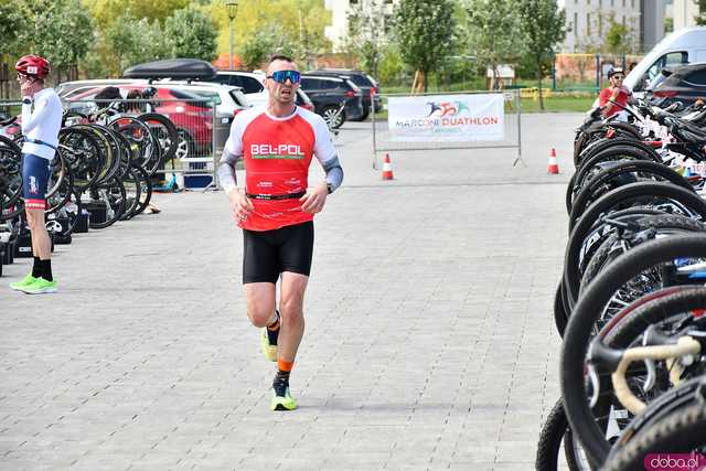 [DUŻO ZDJĘĆ] Bieg na przemian z jazdą na rowerze. Marconi Duathlon Świdnica wystartował po raz kolejny!