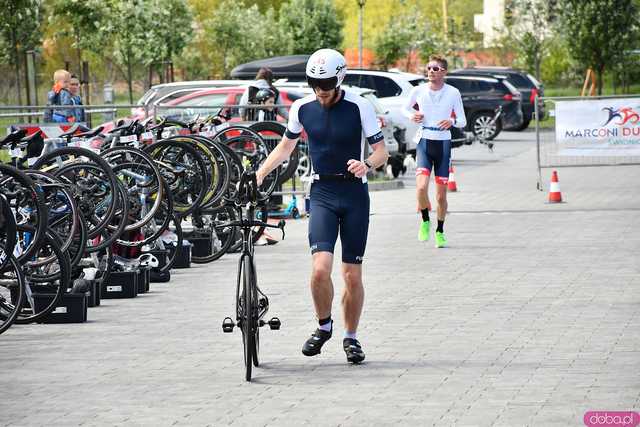 [DUŻO ZDJĘĆ] Bieg na przemian z jazdą na rowerze. Marconi Duathlon Świdnica wystartował po raz kolejny!
