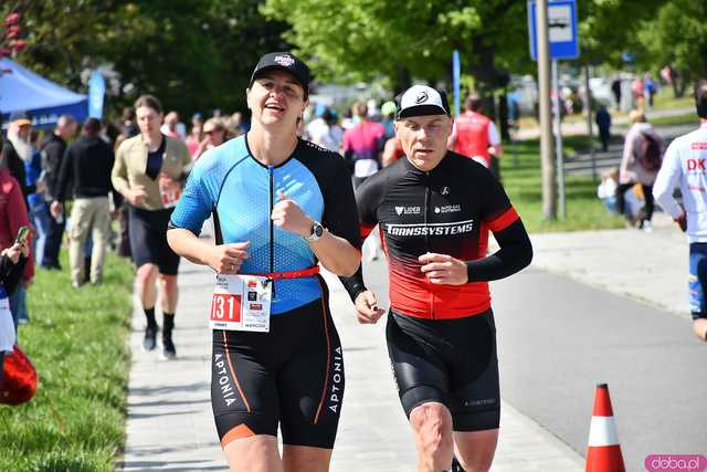 [DUŻO ZDJĘĆ] Bieg na przemian z jazdą na rowerze. Marconi Duathlon Świdnica wystartował po raz kolejny!