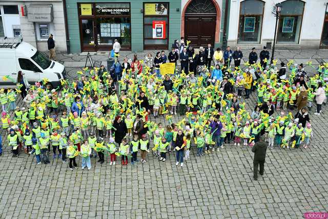 [WIDEO/FOTO] Cieszmy się nadzieją. Żółty Marsz ponownie przeszedł przez świdnicki rynek