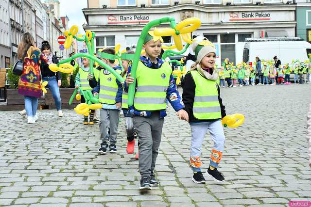 [WIDEO/FOTO] Cieszmy się nadzieją. Żółty Marsz ponownie przeszedł przez świdnicki rynek