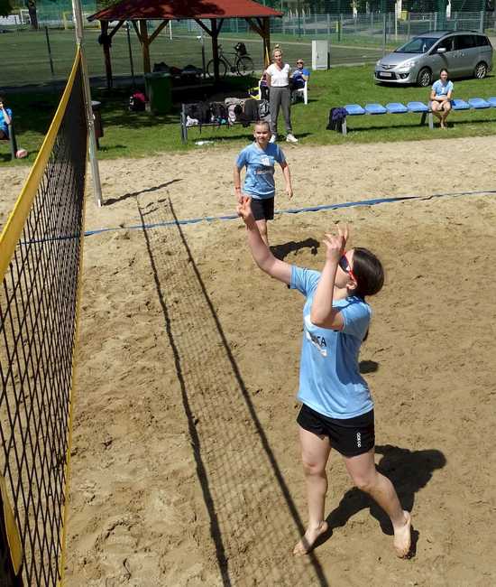 [FOTO] Za nami turniej plażówki dziewcząt z klas 7-8