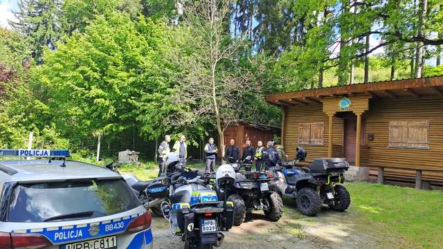 Leśne rajdy pod lupą policji. Weekendowa akcja na drogach i bezdrożach powiatu świdnickiego