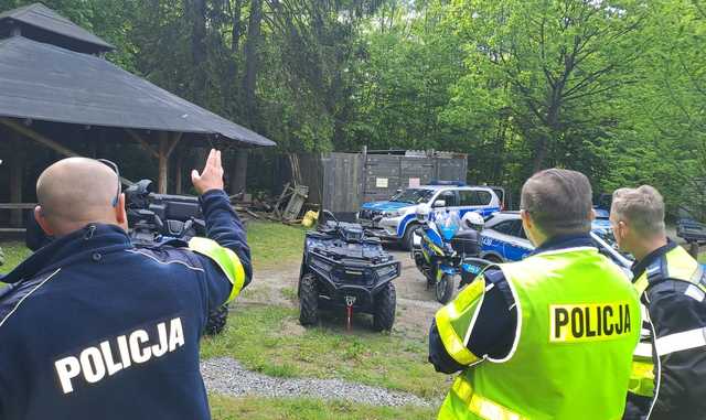 Leśne rajdy pod lupą policji. Weekendowa akcja na drogach i bezdrożach powiatu świdnickiego